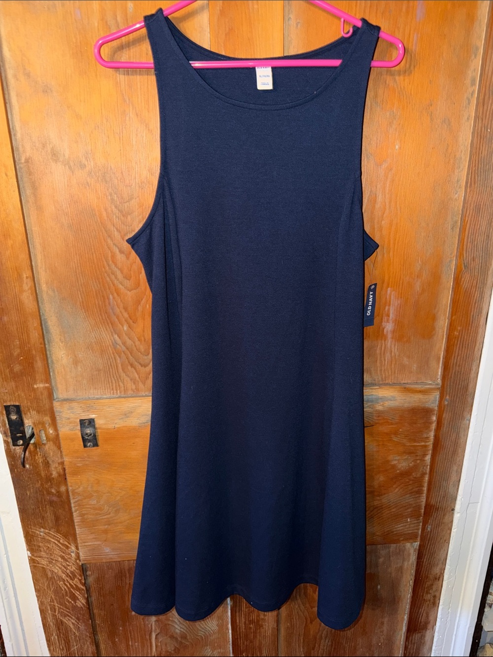 Old Navy Navy Sleeveless A-Line Dress